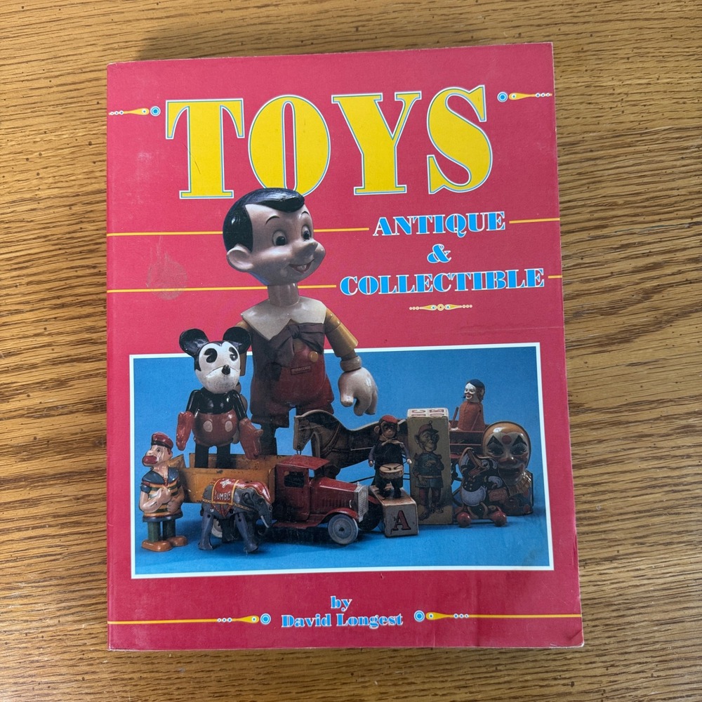Toys Antique & Collectible Price Guide David Longest Mickey Mouse Pinocchio Book